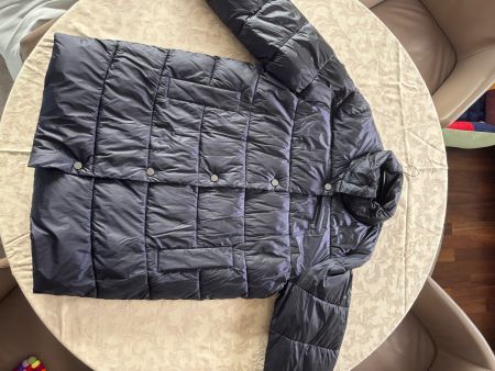 PERSONA by M RINALDI Winter Mantel Nachtblau 40 NEU