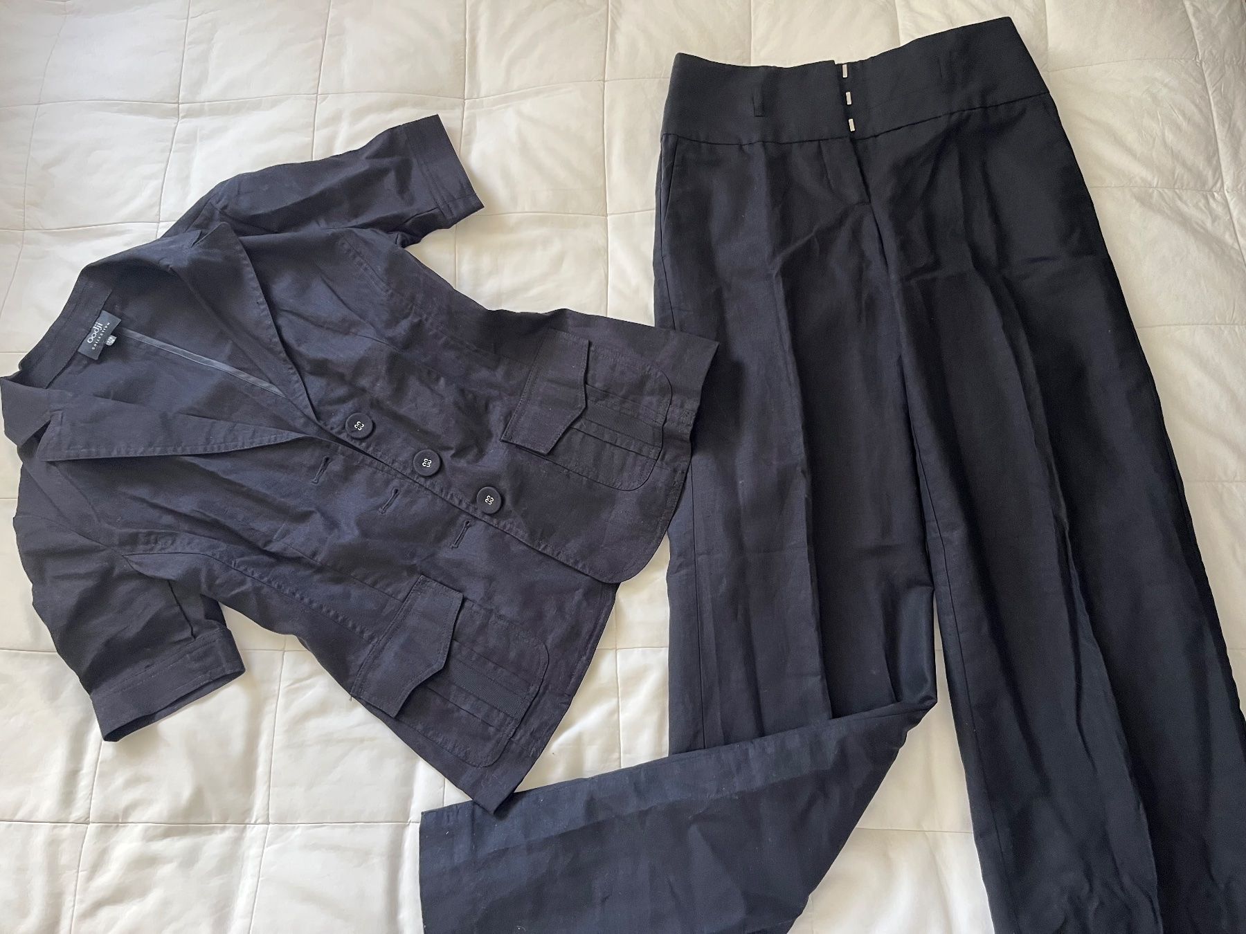 Completi & Tailleur: New  linen /cotton suit size S – Nuovo (secondo la descrizione) da Chêne-Bougeries venduto da Seetooyoo