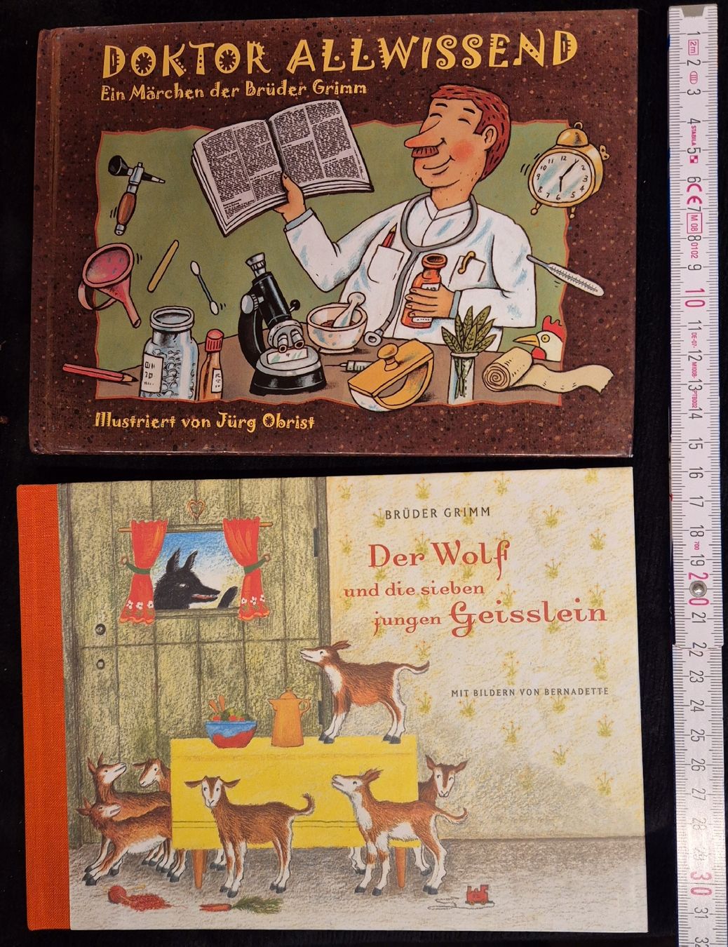 Bücher: Grimm Märchen: "Doktor Allwissend" & "Der Wolf"-Set! – Gebraucht aus Halten von GiMu.84