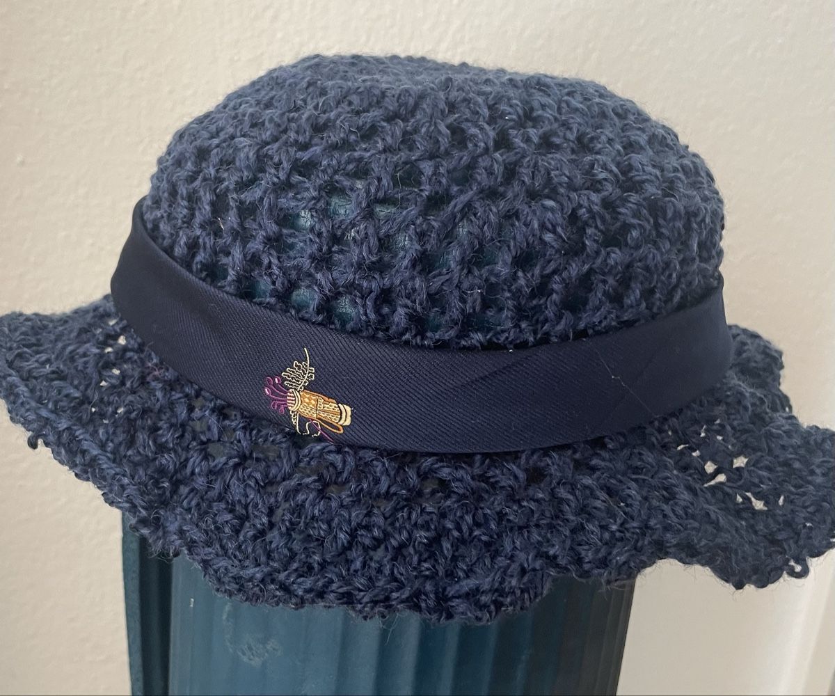Copricapi, berretti & cappellini: Sommerhut, Damen,, blau, neuwertig! – Nuovo e nell'imballaggio originale da Au ZH venduto da Jaggy4 2