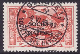 Dienstmarke SDN SBK-Nr. 13 (Mythen 1922) gestempelt