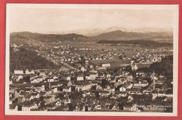 Baden - Blick vom Martinsberg Richtung Wettingen - 1940