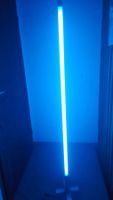 Stehlampe blau