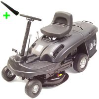 Benzin Aufsitzmäher Rasentraktor 150L 6,5PS + Ersatzmesser