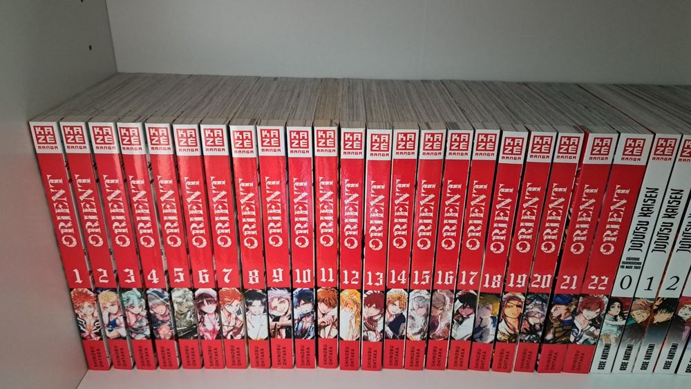 Fumetti: Orient Manga Deutsch 1-22 (Komplett) – Nuovo (secondo la descrizione) da Aarwangen venduto da cmo_2fz9 2