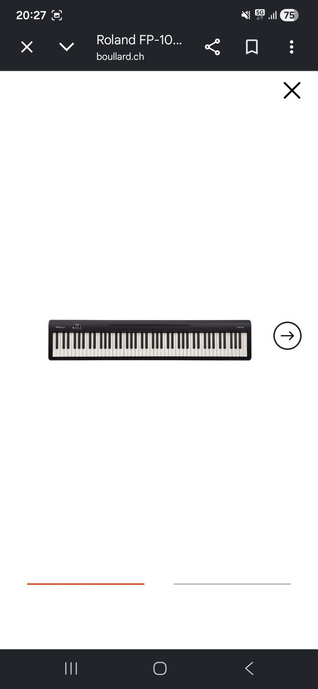 Roland Instruments de musique: Roland Piano Digital FP10 – D'occasion à La Chaux-de-Fonds par mar_jcv9 1