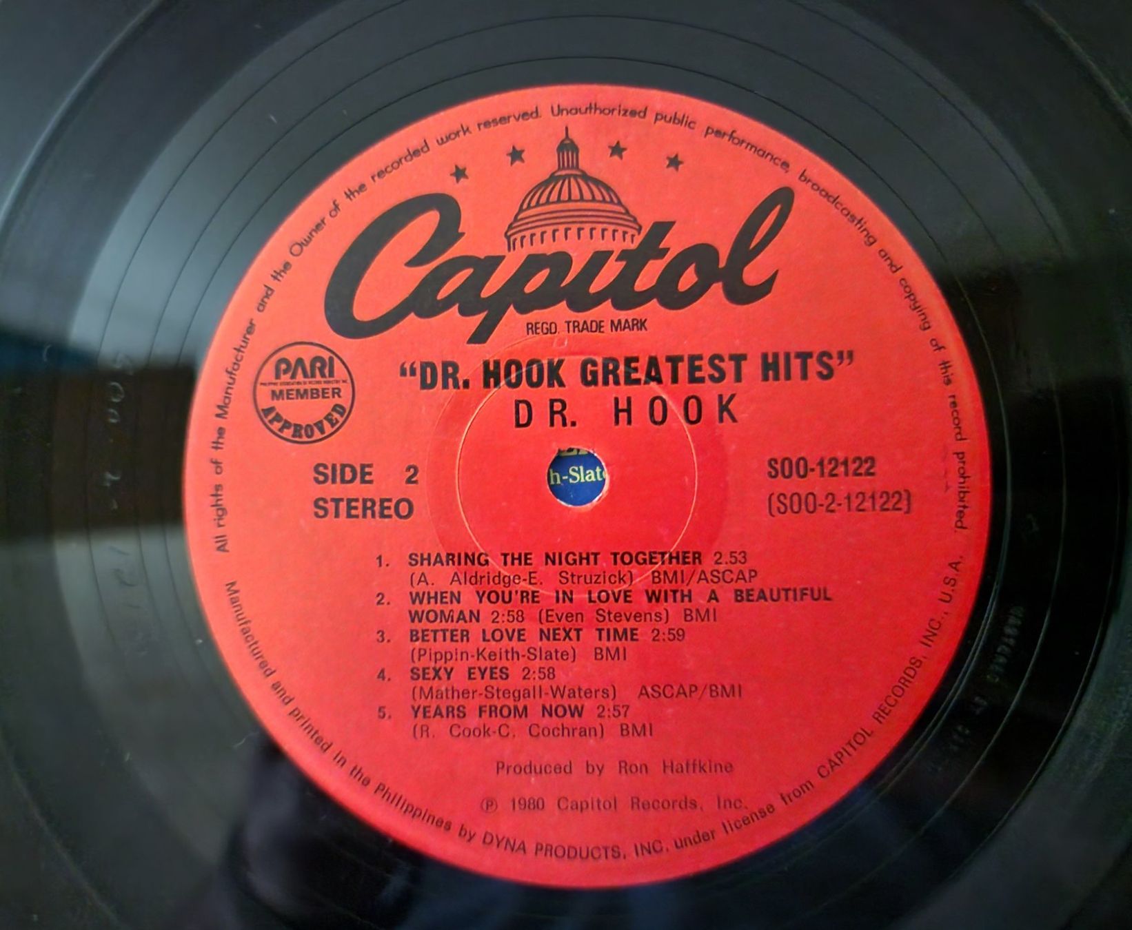 Dischi in vinile: Dr. Hook LP – Greatest Hits – Usato da Root venduto da atelier22 2