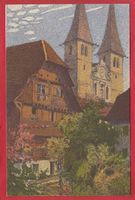 LUZERN, HOFKIRCHE, LITHO VON ERNST SCHLATTER