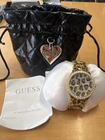 Guess Damenuhr Leopard mit Etui neu