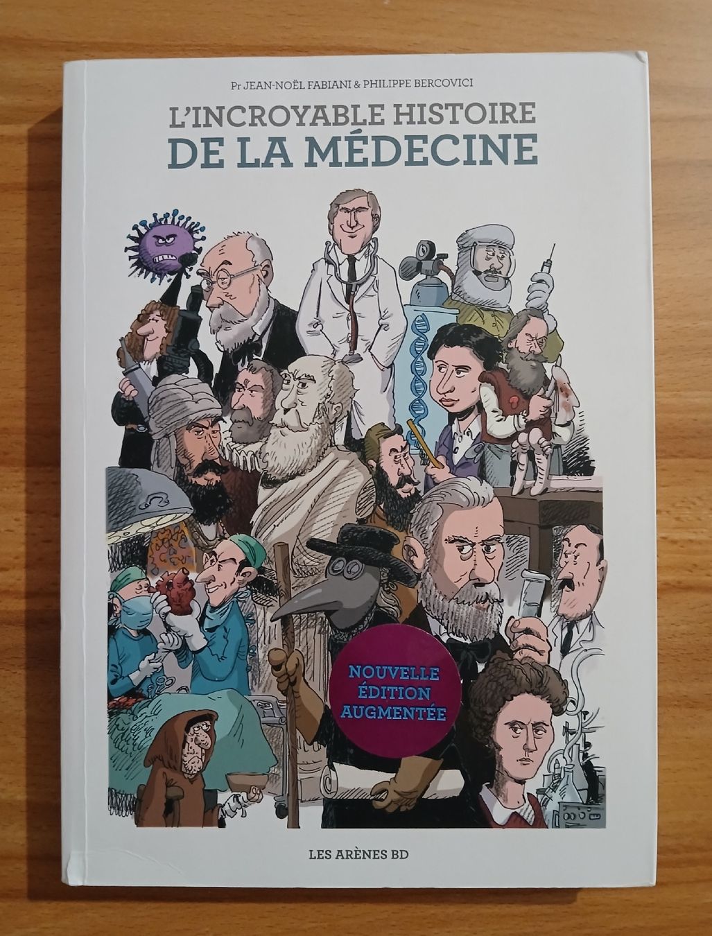Comics: L'incroyable histoire de la médecine. – Gebraucht aus Le Sentier von arc_2thy