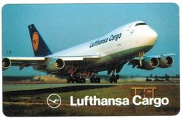 Privat-Telefonkarte Italien OP-139 Lufthansa Flugzeug ungebr