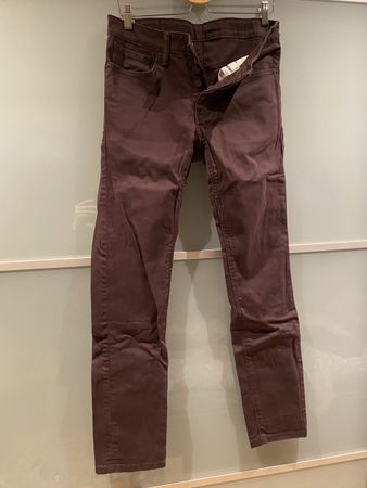 Levis Hosen W 31 L 34 violett/aubergine