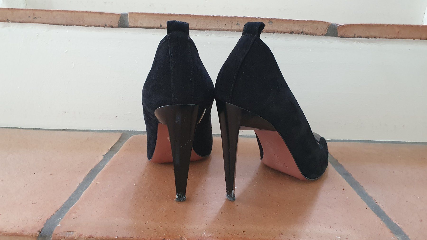 Sportmax Damenschuhe: Elegante, bequeme Peeptoes – Gebraucht aus Jona von Lucie.P 1