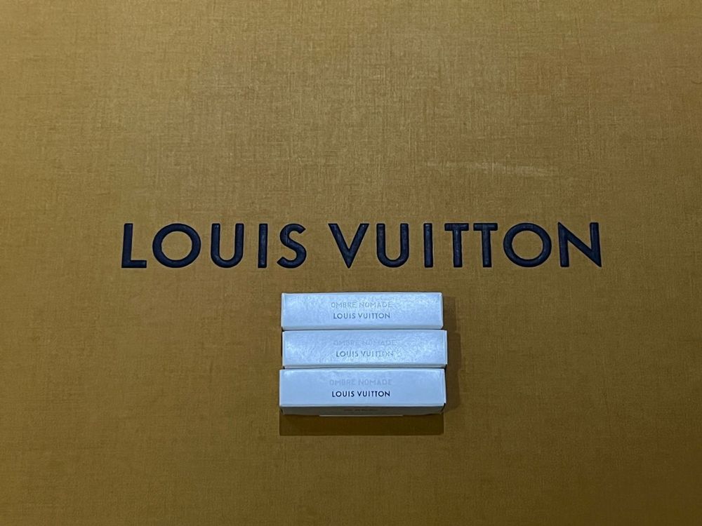 3x Original Louis Vuitton Tester - Ombre Nomade