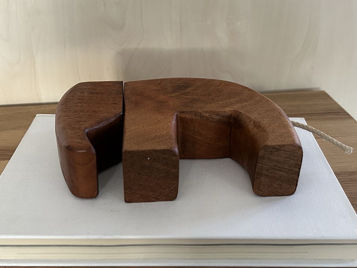 Statuette: Holz geschnitzte Elefant, minimalistisch, Deko! – Usato da Wettingen venduto da Mmccl 2