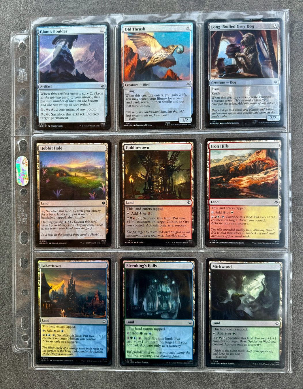 Magic The Gathering Sammelbilder & Trading cards: The Hobbit Foil Commons 63stk. – Neu (gemäss Beschreibung) aus Rechthalten von hosme_be 6