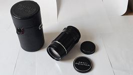Asahi SMC Takumar 135mm f/3.5 M42 Lens + Case + Caps