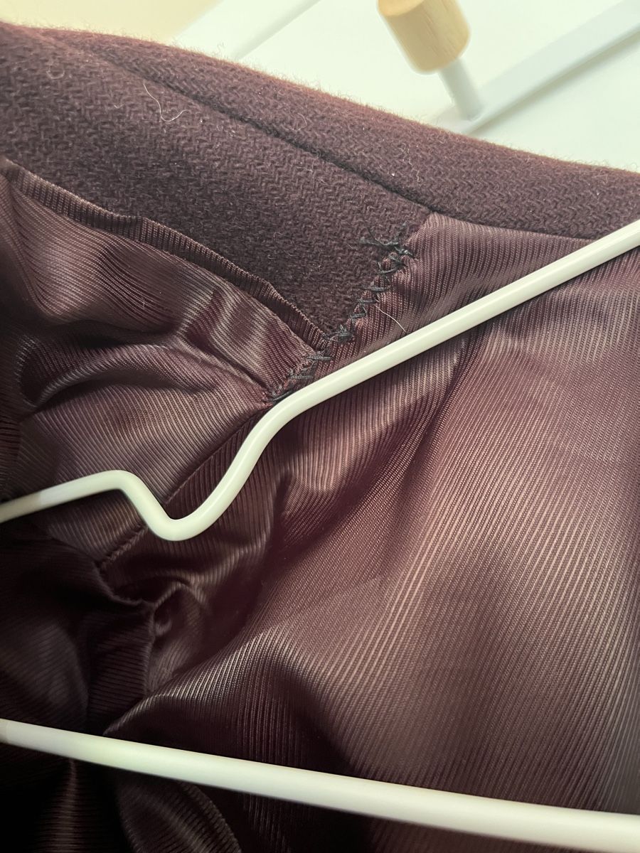 Mango Mäntel: Mantel Wolle Mango Bordeaux  – Gebraucht aus Neudorf von wen_9jfq 3