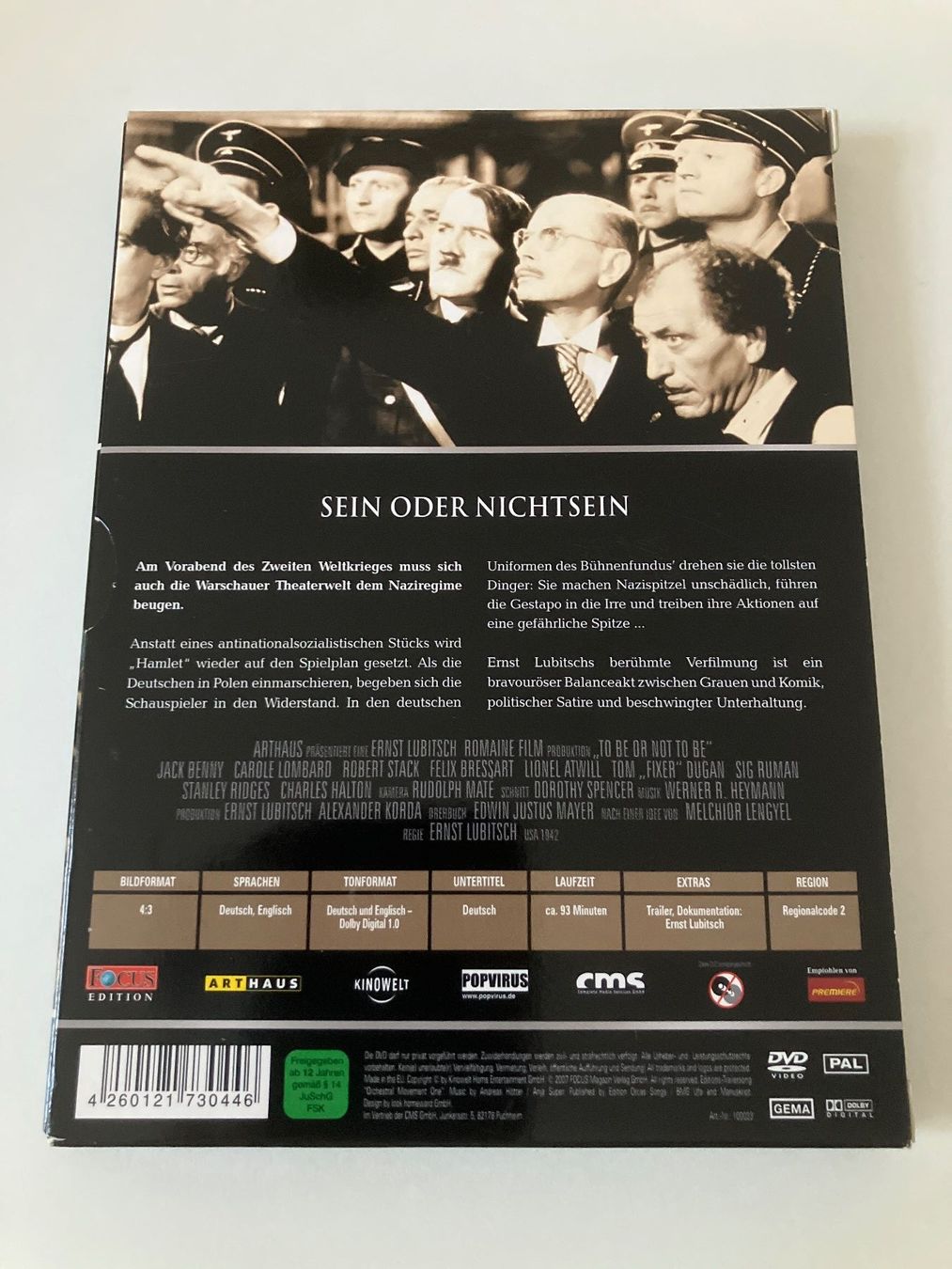 Tous les DVDs: Sein oder Nichtsein (DVD) Ernst Lubitsch - Stack/Lombard – D'occasion à Arbon par HelFer01 1