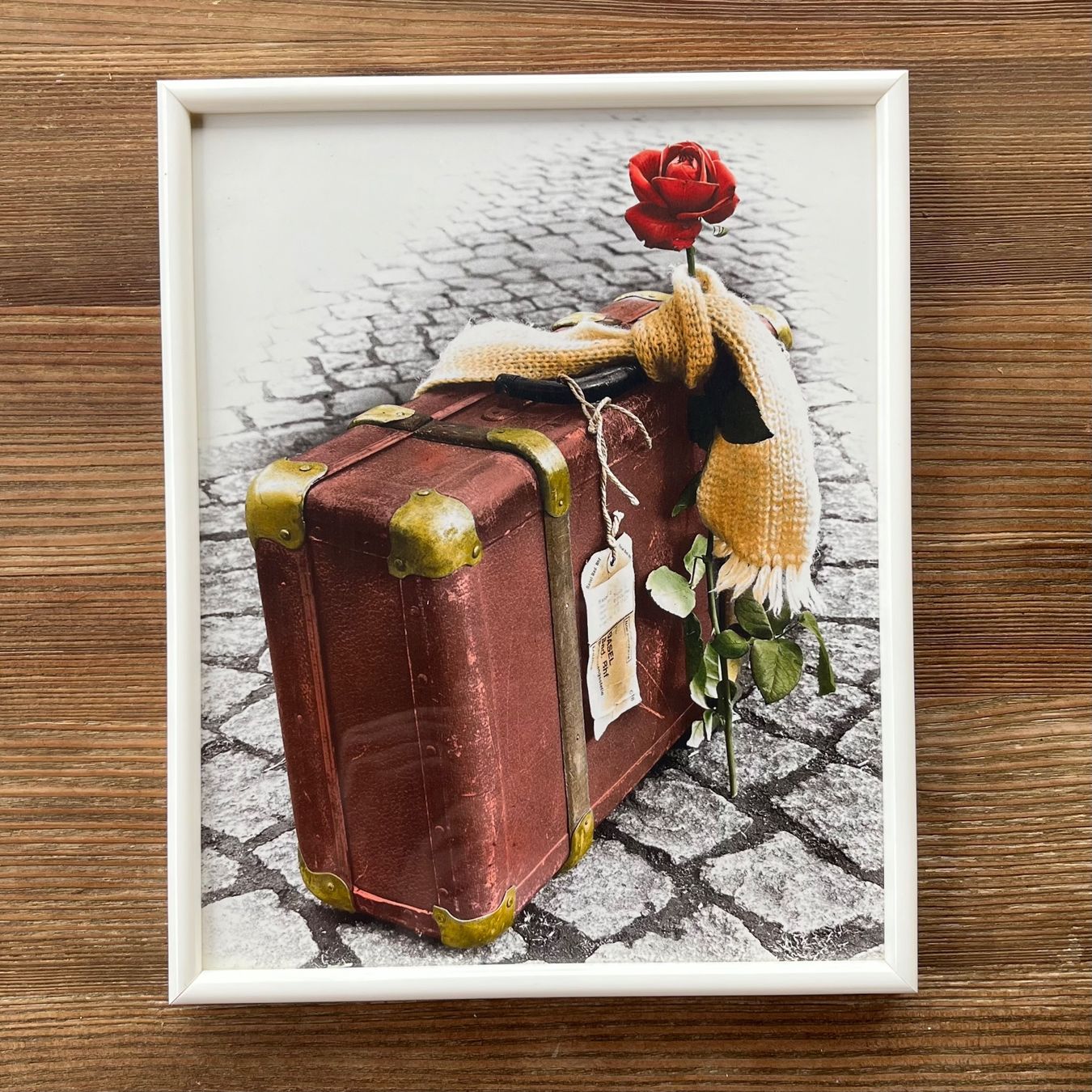 Foto & Immagini: Kim Anderson Koffer mit Rose im Bilderrahmen – Nuovo (secondo la descrizione) da Schwyz venduto da rs-trend