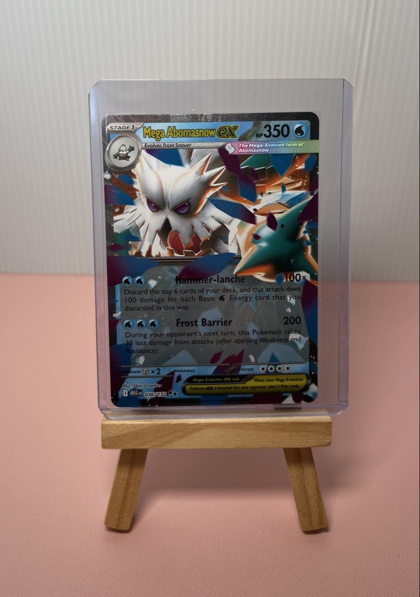 Pokémon Carte collezionabili: Pokemon Mega Abomasnow ex 036 EN – Nuovo (secondo la descrizione) da Langenthal venduto da EceSuzu