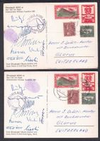 Dhaulagiri Himalaya Expedition 1960, 2 Ansichtskarten