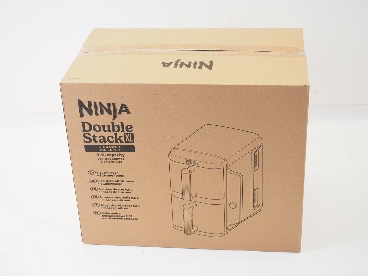 Elettrodomestici da cucina: NINJA Double Stack XL 2-Ebenen Heissluftfritteuse (26091045) – Nuovo (secondo la descrizione) da Zürich venduto da fundsachenverkauf 1