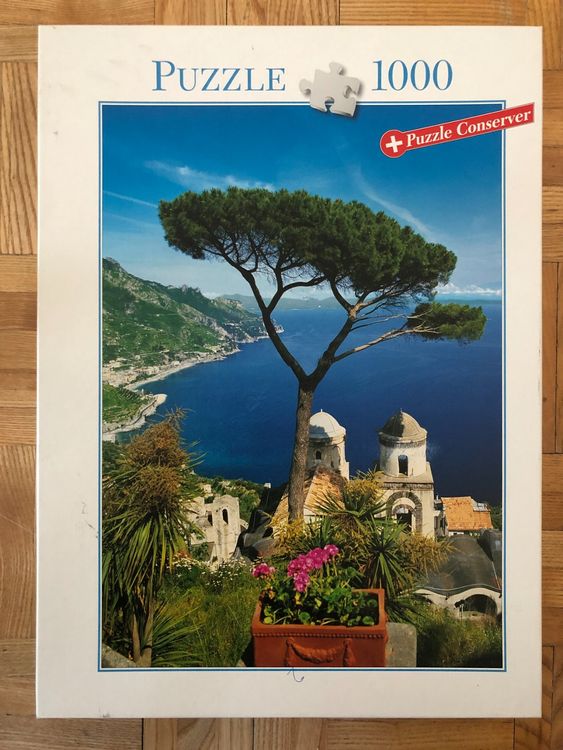 Ravnspire 1000-Teile Puzzle „Sonnenuntergangskabine“ – 69,8 X 50 Cm, Mit Aufbewahrungsbox, Für Erwachsene Und Jugendliche Ab Ca. 12 Jahren