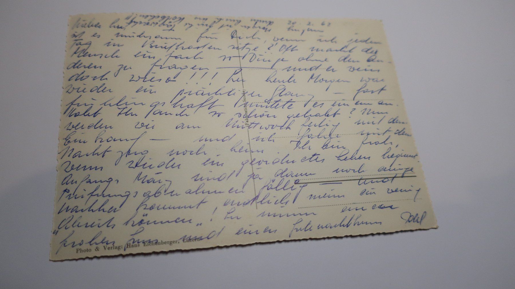 Cartoline postali: Luzern Hotel Waldstätterhof 1962 – Difettoso da Cormoret venduto da Pascalll2001 4