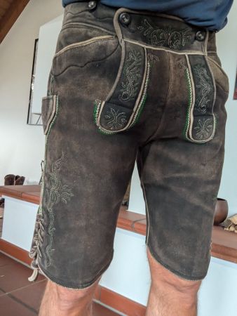 Trachtenlederhose Hirschleder