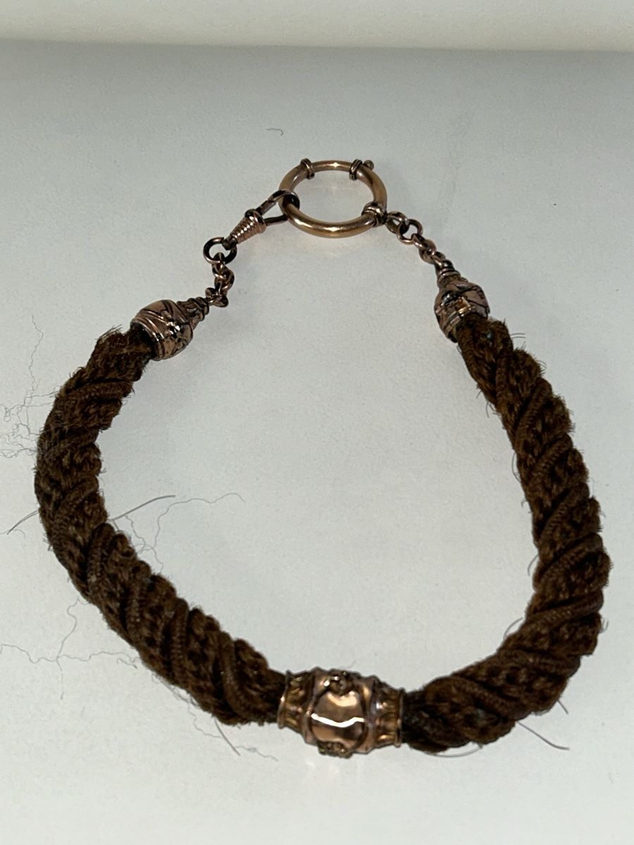 Altri accessori per orologi: Antike Haaruhrenkette – Usato da Düdingen venduto da Reconflo 2