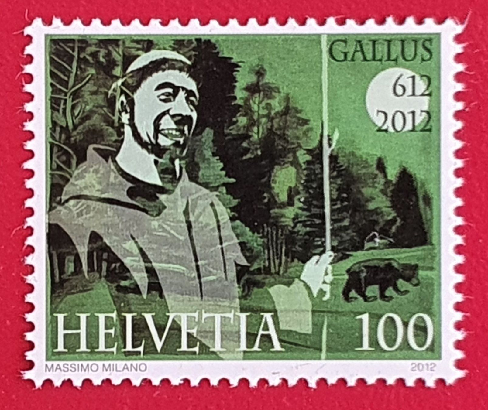 Tutti i francobolli: HEILIGER GALLUS ST GALLEN 1423 2012** POSTFRISCH – Nuovo (secondo la descrizione) da Düdingen venduto da Quartierstrasse