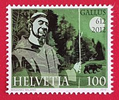 HEILIGER GALLUS ST GALLEN 1423 2012** POSTFRISCH