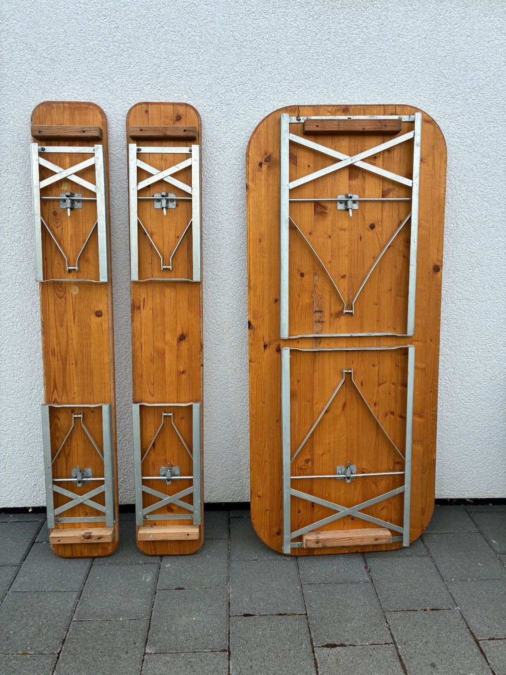 Tischset: Festbankgarnitur- Tisch und 2 Bänke – Gebraucht aus Frick von sandra037 4