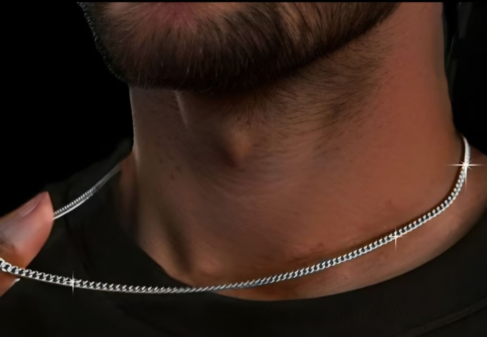 Catenine: Collana a catena NK unisex  – Nuovo e nell'imballaggio originale da Winterthur venduto da VZ123 4