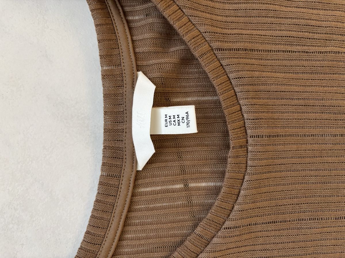 H&M Top: H&M Rippstrick-Top – Nuovo (secondo la descrizione) da Kirchberg BE venduto da LiiLaaLuu_98 2