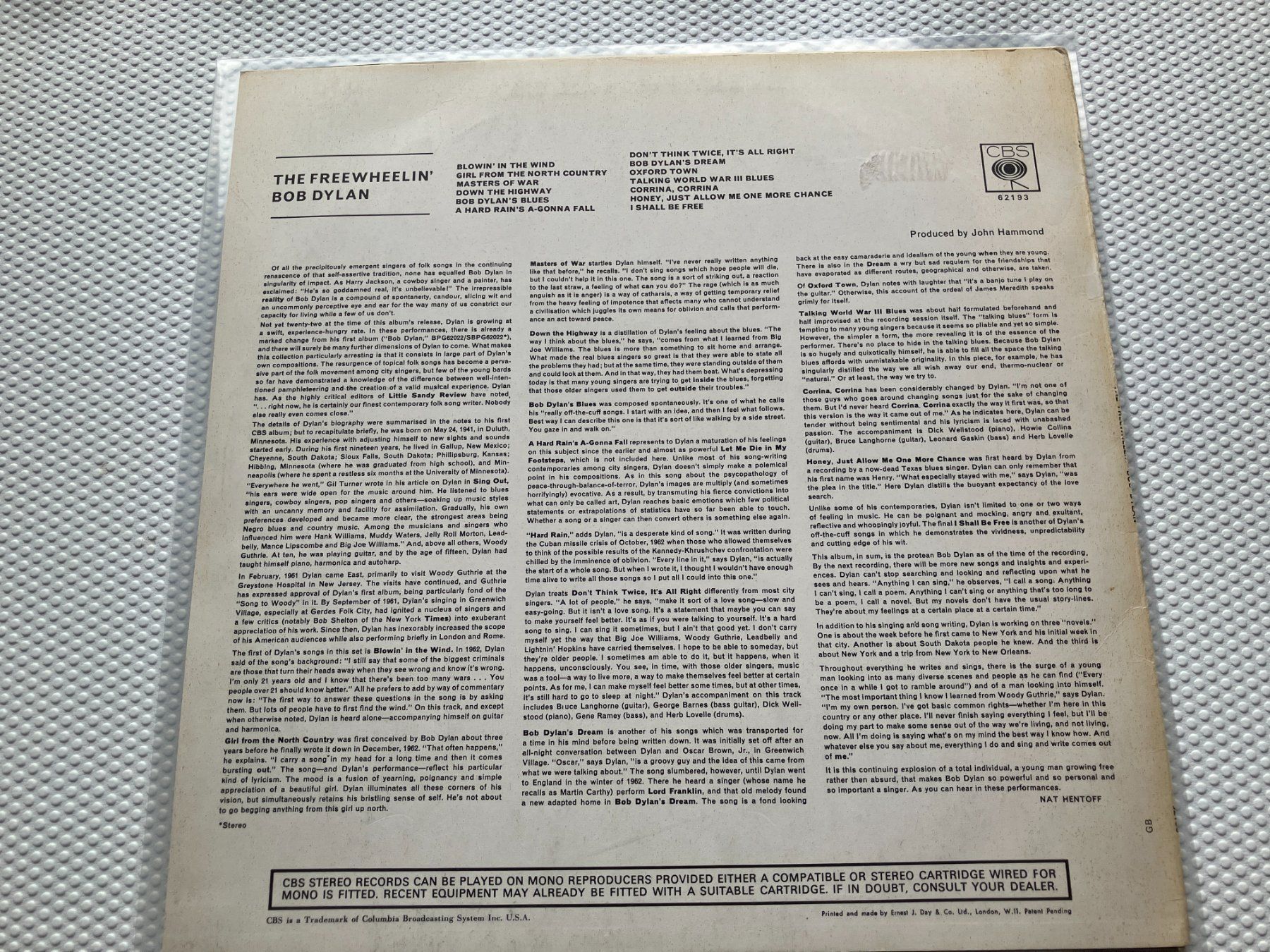 Dischi in vinile: Bob Dylan – Usato da Aarwangen venduto da Jukebox3 2