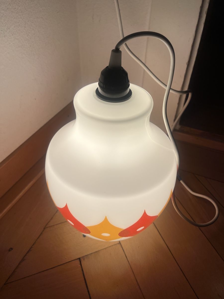 Lampadari & plafoniere: 70ies Deckenlampe Glas – Usato da Wabern venduto da Housi78 1