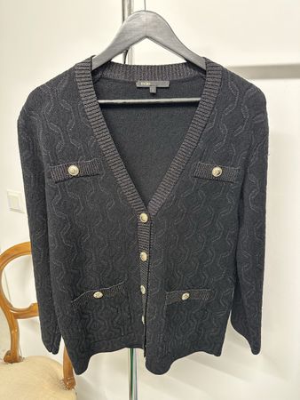 Maje Strickjacke, schwarz, Gr. 36 Top Zustand