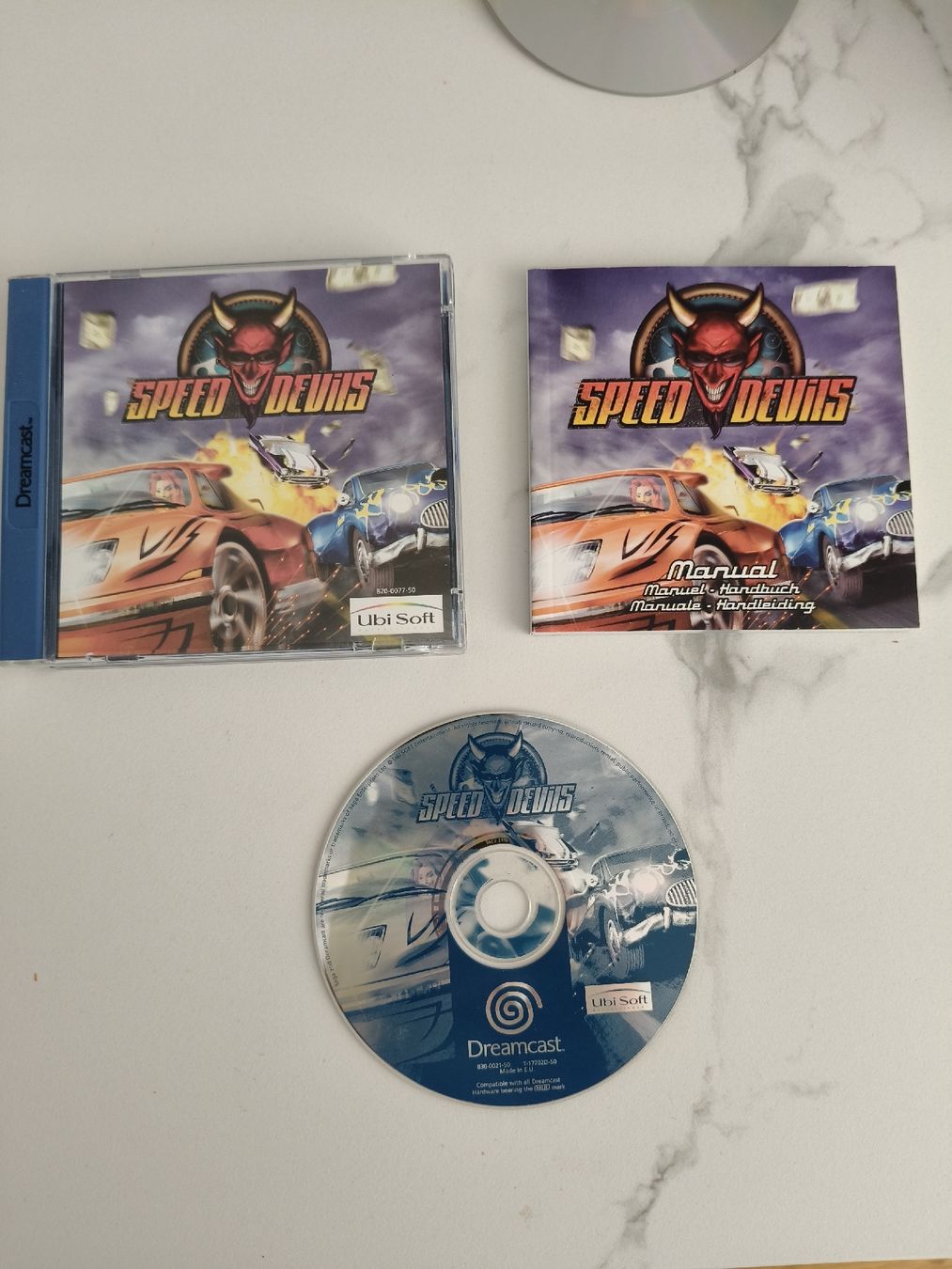 Sega Spiele: Speed Devils Dreamcast Game mit Handbuch & OVP, Top! – Gebraucht aus Oensingen von ece_8k7q