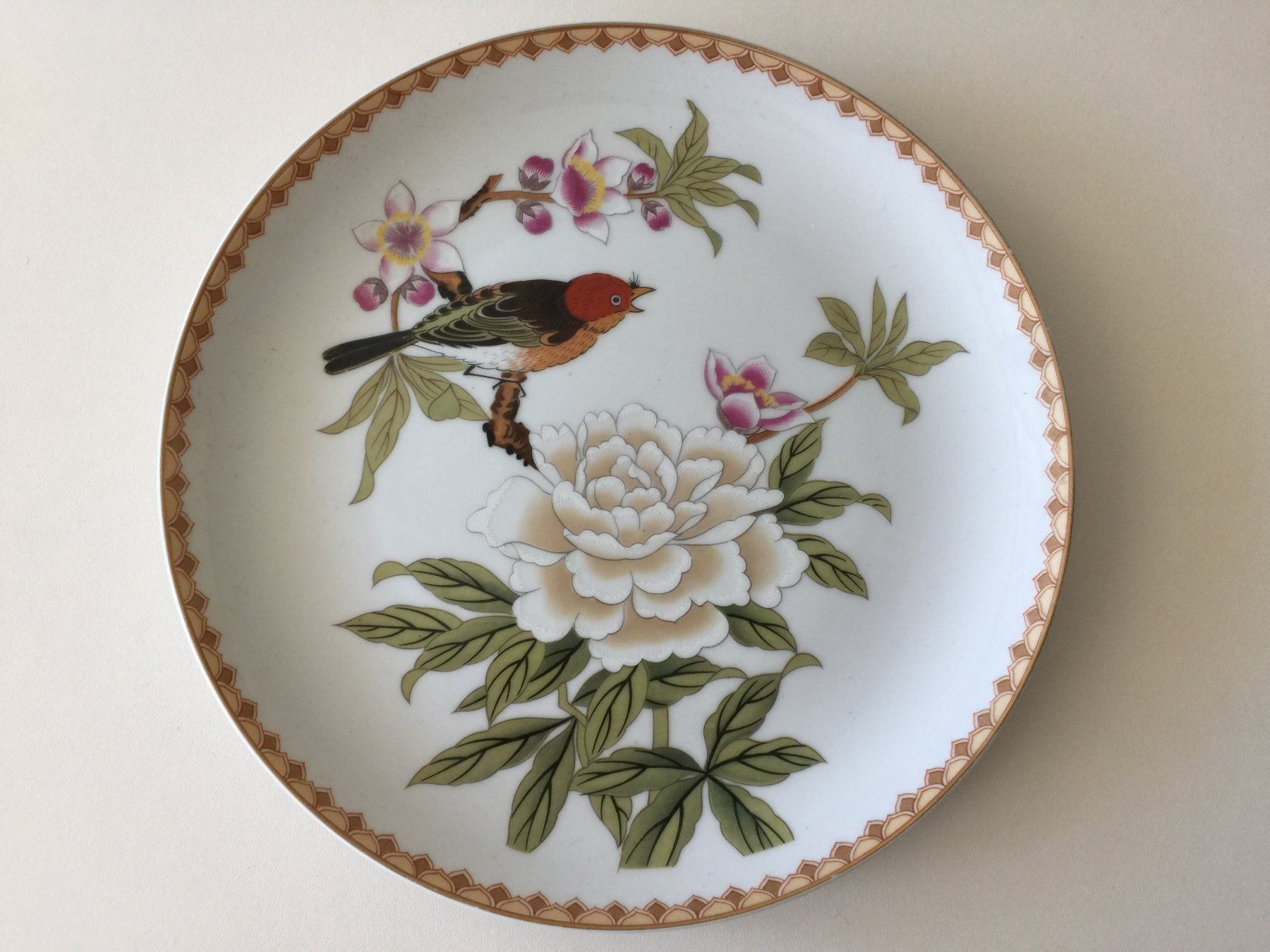 Teller: CHINESE GARDEN ORIGINAL DESIGN Assiette / Teller – Gebraucht aus Cossonay-Ville von Les_1001_perles 1