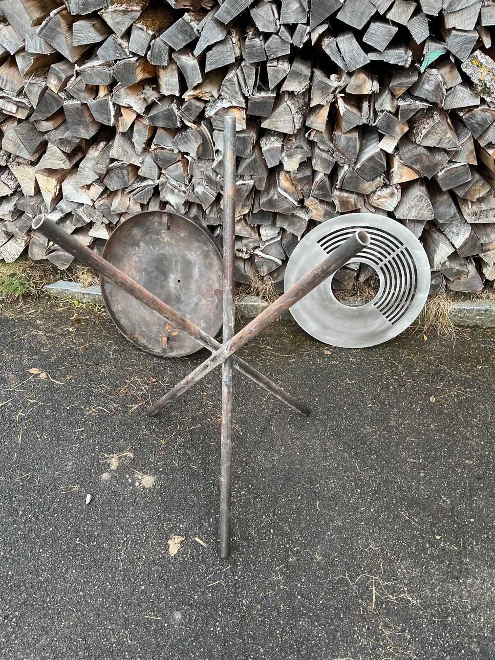 Griglie: Grill mit CNS Scheibe – Usato da Homberg venduto da beta66 4