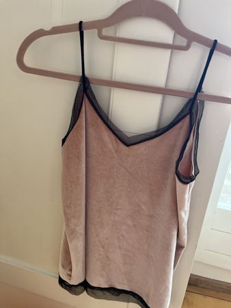 Samt Top Pull&Bear