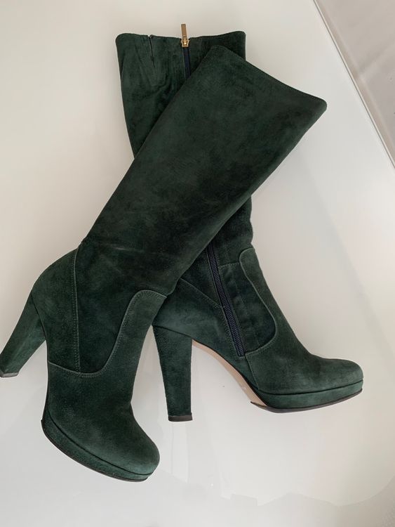 Faszinierend Grne Stiefel Damen Fotos