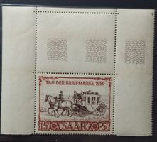 Saarland Mi-Nr. 291 Postfrisch Zwichenstegh Feld