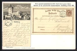 Litho Nizza, älteste gedruckte Ansichts