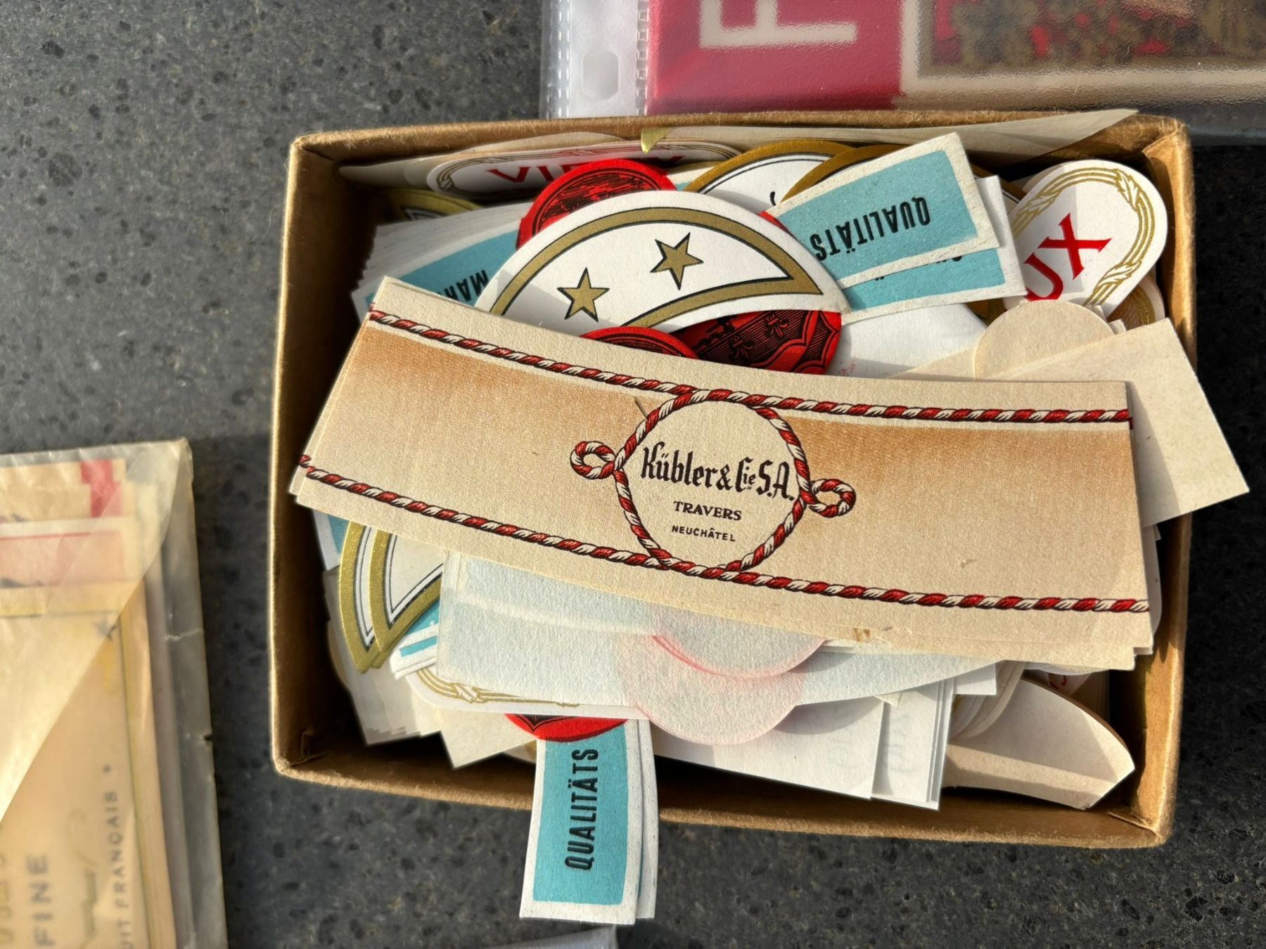 Sticker: Flaschen-Etiketten – Usato da Rupperswil venduto da Froegli 3
