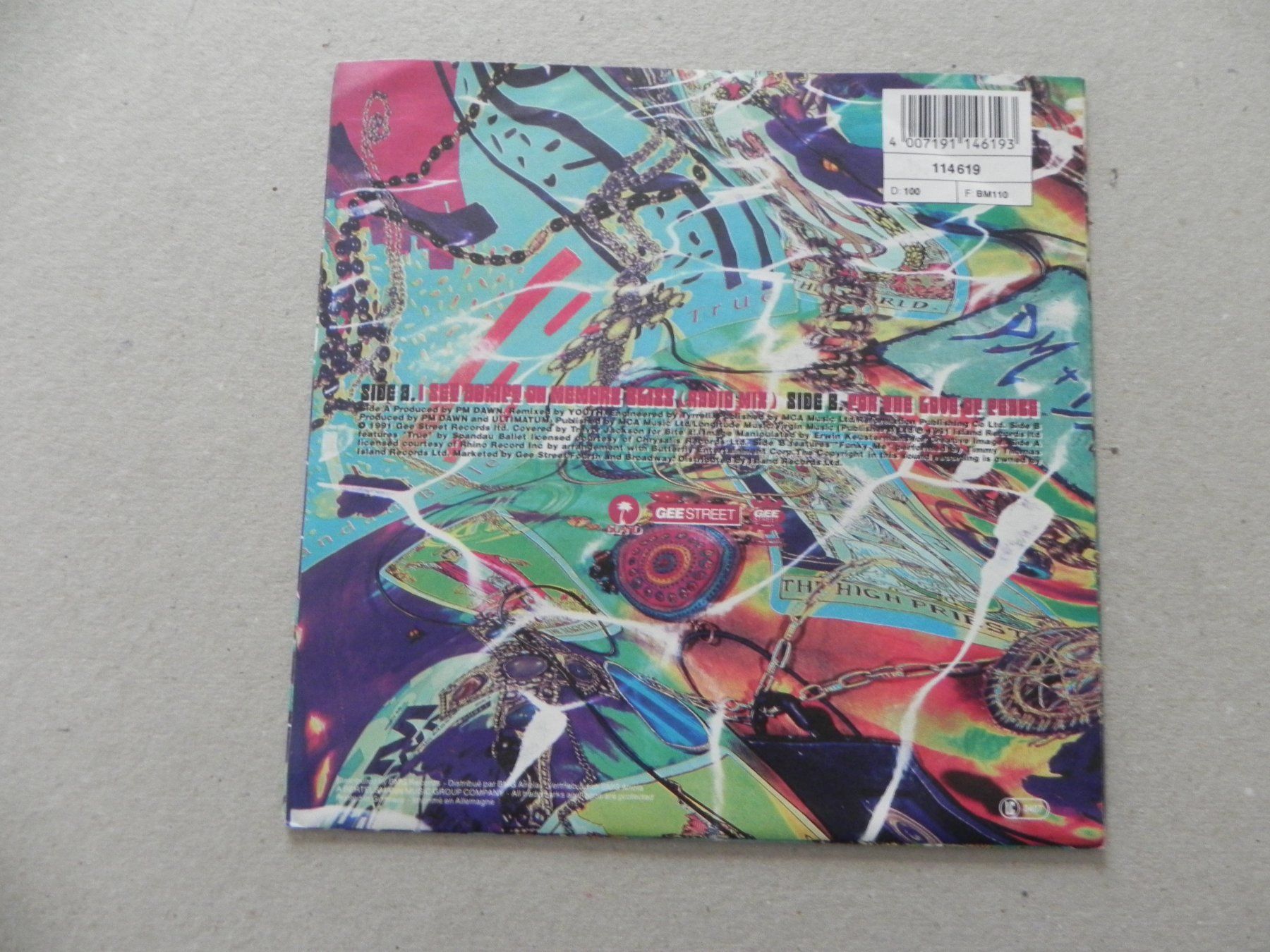 Dischi in vinile: Single 7" US Rap Duo PM Dawn 1991 Set adrift on Memory Bliss – Usato da Siebnen venduto da krimsie 1