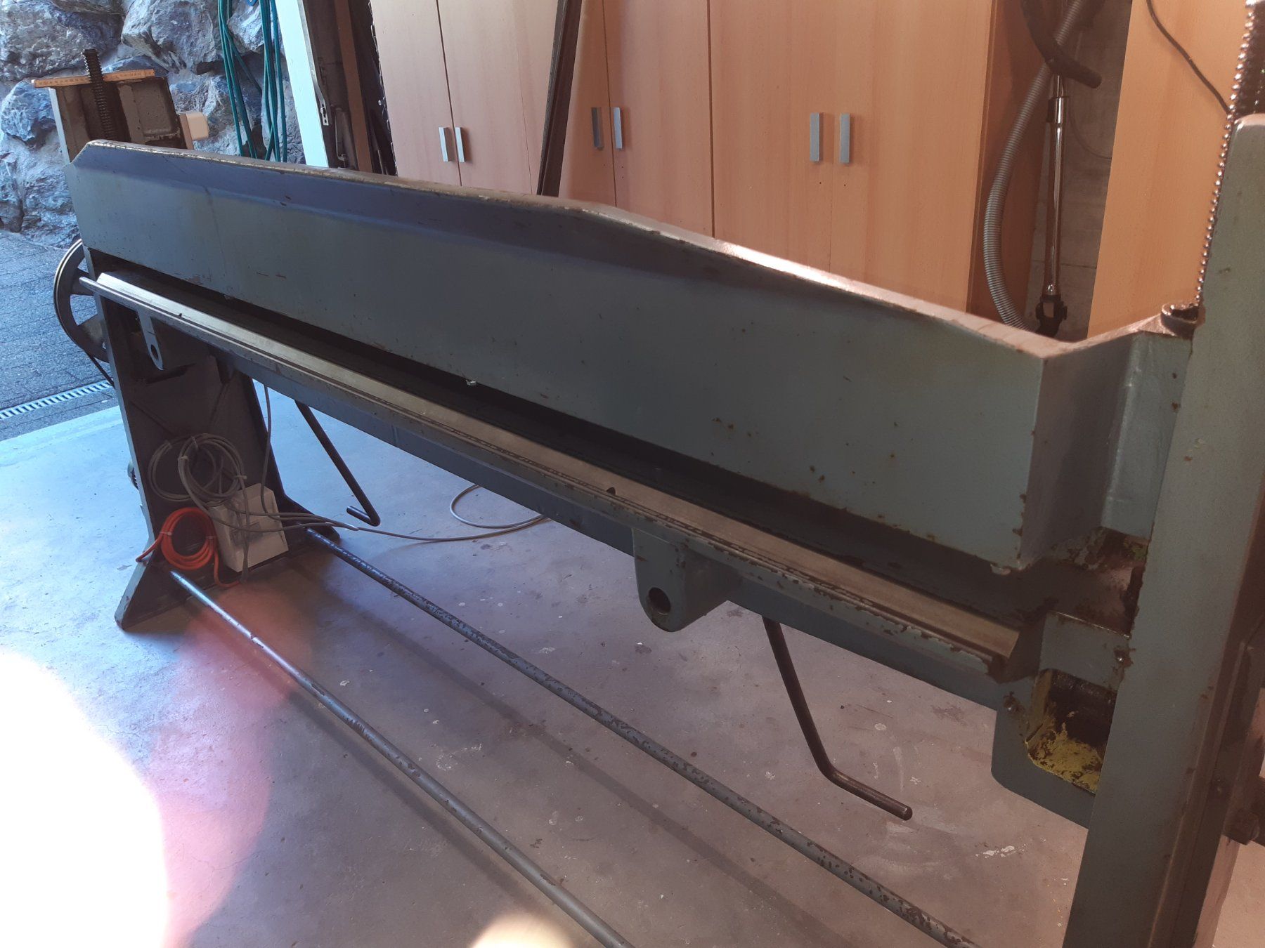 Tutte le macchine: Abkantbank 204 cm RAS, mit Motor – Usato da Wattwil venduto da webrawa 2