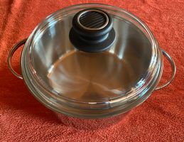 zwei Glasdeckel für 20cm Pfannen/Bratpfannen